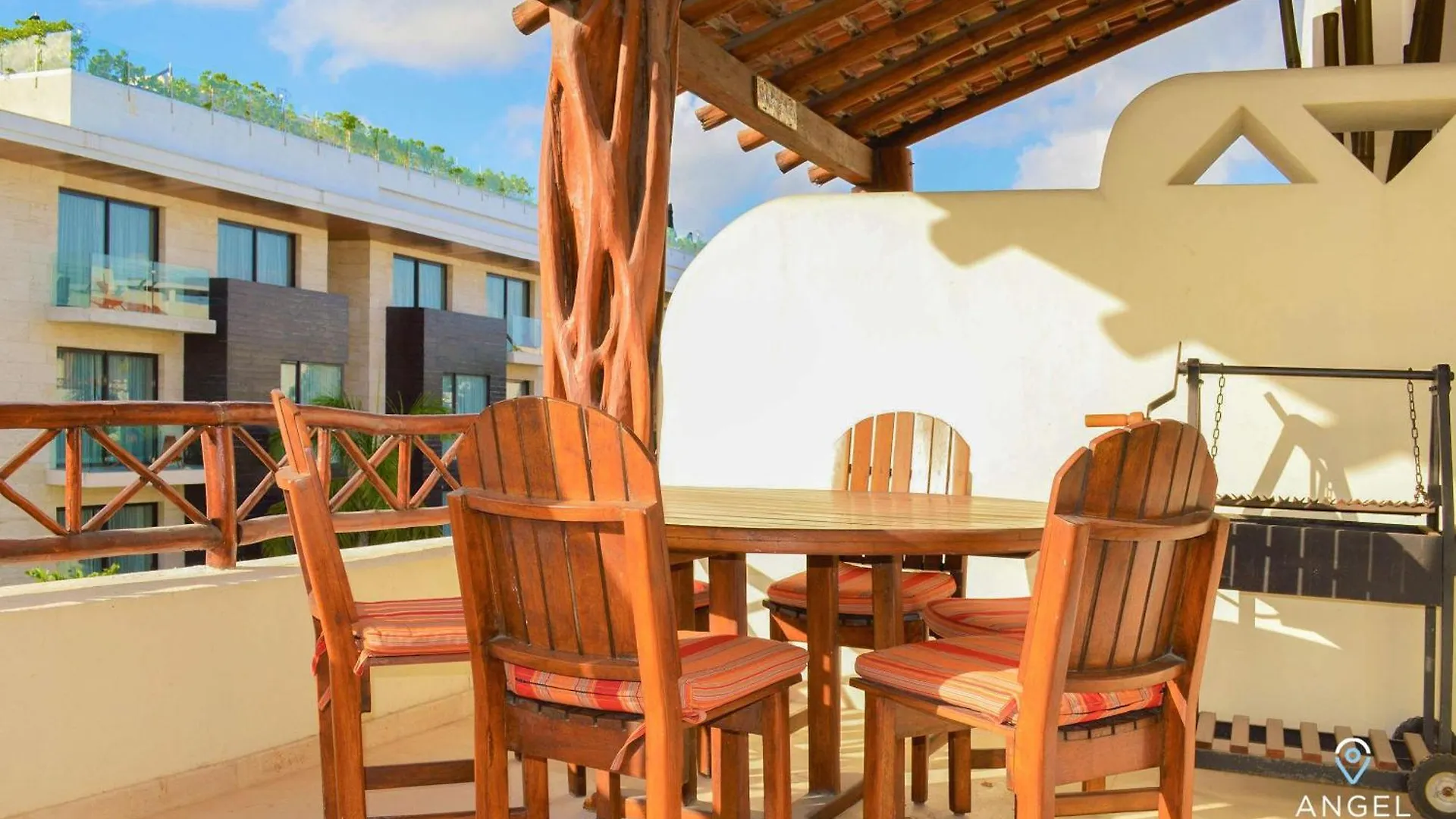 Spacious Ph Private Spa Tub Bbq 3 Mins To Beach Playa del Carmen 0*,