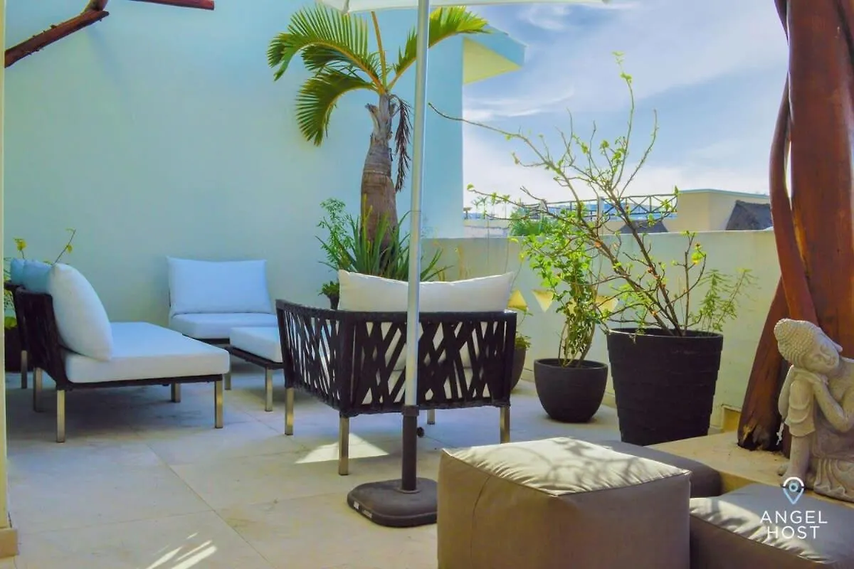 Spacious Ph Private Spa Tub Bbq 3 Mins To Beach Playa del Carmen 0*,  Mexico