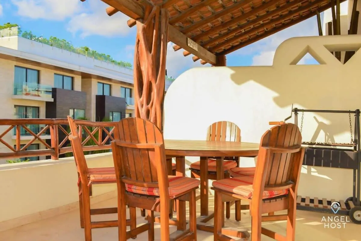 Spacious Ph Private Spa Tub Bbq 3 Mins To Beach Playa del Carmen Mexico